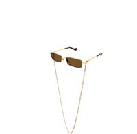 Sonnenbrille  Gucci Dame GG1600S002-GOLD-GOLD-BROWN56 - GG1600S002-GOLD-GOLD-BROWN56